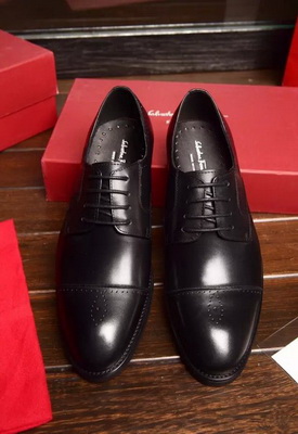 Salvatore Ferragamo Business Men Shoes--074